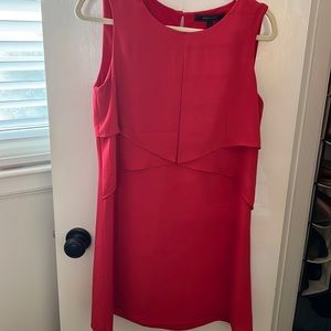 BCBG coral dress